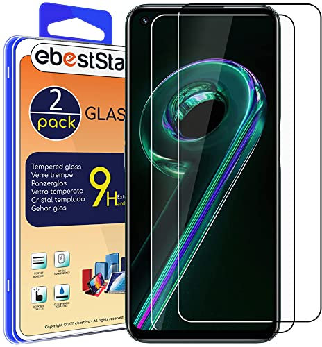 ebestStar - Cristal Templado x2 para Realme 9/9 Pro 5G, Protector Pantalla Película Vidrio, Antigolpes