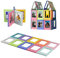 Fyfjur Magnetische Bilderrahmen, 10 PCS Mini Bilderrahmen, Magnet Bilderrahmen, Mini Fotorahmen, Bunte 3-Zoll Magnetisch Veränderbare Kombination Kreative Mini Polaroid DIY Fotorahmen