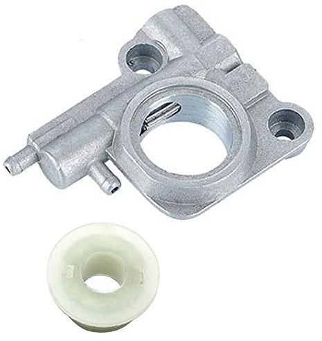 Realman C022000000 P021001980 V652000010 Pompe à huile automatique avec engrenage à vis sans fin pour tronçonneuse Echo Shindaiwa CS-330 MX4 CS-330T CS-360T CS-370 CS-370F CS-400 CS-400 CS-4000 F