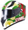 Vcan H128 Full Face Dual Visor Motorcycle Helmet Wales (Large)