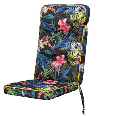 shivler Gartenstuhlauflage Sitzkissen Gartenstuhl Auflage Stuhlkissen Stuhl Sitzauflage Kissen für Gatrenstuhle Sessel (1 Stck., Bunte Blätter)