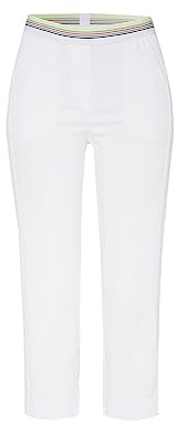 Toni Damen Schlupfhose »Sue« mit gestreiftem Gummizug Sue 48 White | 080