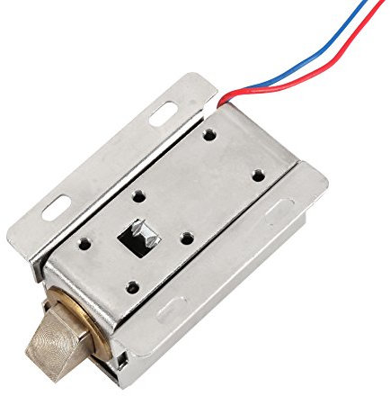Garagentorschloss, Automatisch, Elektrisch, 14 X 9 X 5 DC 12 V, Kleines Magnetventil, Elektromagnetisches Elektrisches Schrank- und Schubladenschloss