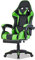 Walden Gaming Stuhl bürostuhl ergonomisch Office Chair bürostühle Gaming Chair Rückenlehne Sitzhöhe verstellbar Drehstuhl Racing Office Computer Ergonomic Video Game Chair (Grün)