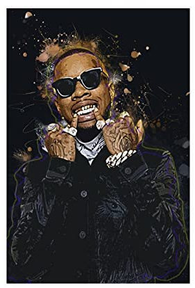 Azizat Tory Lanez Poster Leinwand Poster Schlafzimmer Dekor Sport Landschaft Büro Zimmer Dekor Geschenk 30 x 45 cm