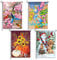 Octonyluck Garden Flag Four Seasons-Serie, Flaggen Gartenflagge pour Wichtel, Sommer, Frühlingsblume, Blumendekoration, Jute Hof Banner für saisonale Outdoor-Dekoration Doppelseitig, 4 Stucks