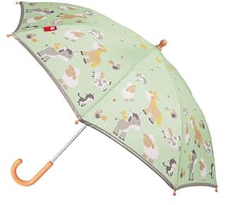 Sigikid Regenschirm Farm Kinderschirm, 75 cm für Kinder Unisex
