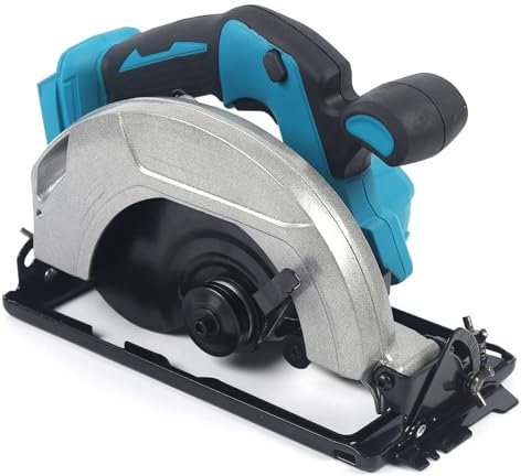 Sega circolare a batteria, 180 mm, 1380 W, 18 V, 4500 giri/min, sega circolare a mano, senza fili, per la lavorazione del legno