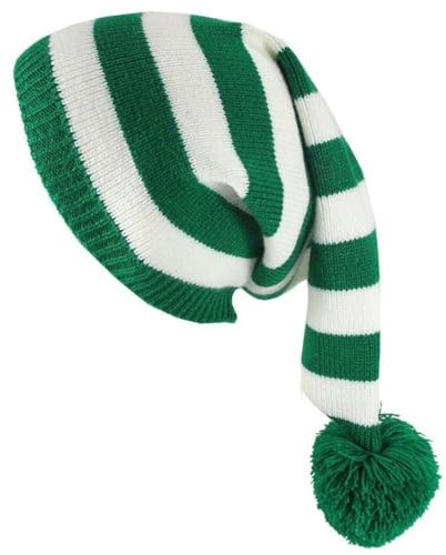Keuyeo Weihnachtsmütze Beanie Strickmütze Elfe Gestrickte Weihnachtsmützen Geschenk Häkelmütze Frohes Neues Jahr Frohe Weihnachten Partyhüte