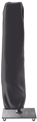 Platinum AeroCover – Sonnenschirmhülle – H260 x 55/60 cm – für bis zu 3,2 x 3,2 m, 2,6 x 3,5 m und 3,5 x 2,6 m – mit Reißverschluss und Stange – Atmungsaktiv– Wasserbeständig – hohe Farbechtheit