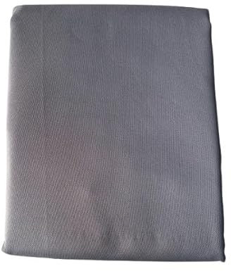 Corredocasa Tenda da Sole da Esterno per Balcone/Terrazzo/Veranda con Anelli e Ganci per Applicazione, Resistente e Lavabile, 100% Poliestere, Tinta Unita (Grigio, 280x300 cm)