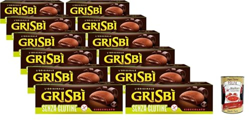 Italian Gourmet Grisbì Biscotti Senza Glutine Cioccolato Kekse 12 x 150g