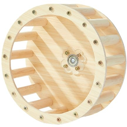 Papageienlaufrad Interaktiver Holz Fitness Wheel Vogelkäfig Zur Linderung Von Langeweile Und Selbstverständlichkeit Bildungsspielzeug, Geeignet Für Schwarze Ph0enix Peony Tiger Haut Vogel Käfi