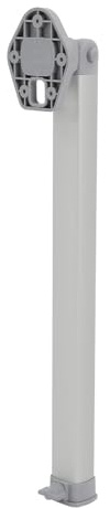 Wiyuer Tischbein Höhenverstellbares Tischbein Höhenverstellbare und klappbare Tischunterstützung 54-93cm Höhe 25kg Tragkraft Klappbar Leichtgrau Für Campingboote Wohnmobile