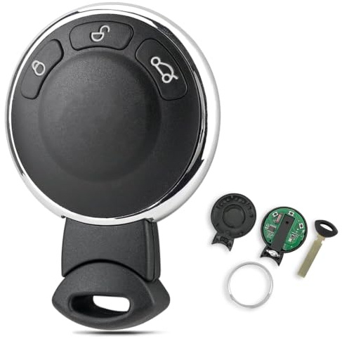 868MHZ 3 Buttons For Mini Cooper Key Fob Replacement For BMW Mini R56 R60 Key Remote ID46Chip FCC ID:KR55WK49333