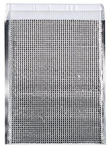 Dilwe 10 Stücke Isolierte Taschen, Wiederverwendbare Aluminium Picknick Hot Cold Pouch für Home Outdoor Picknick Wandern Camping(25 * 30cm)