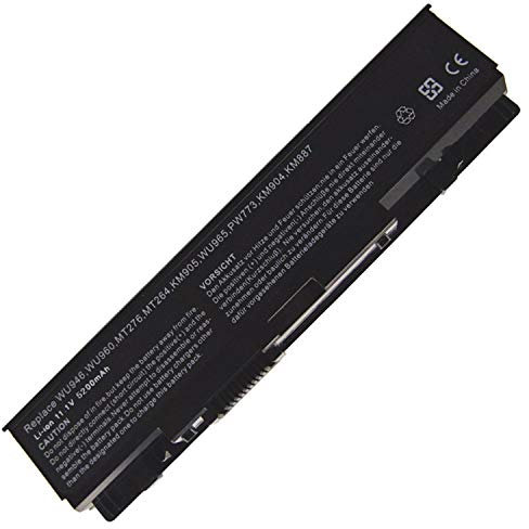 WU946 KM958 312-0701 312-0702 KM901 KM905 MT264 MT276 MT277 RM803 WU960 RM855 Laptop-Akku-Ersatz für Dell Studio 1535 1536 1537 1555 1557 1558 PP33L PP39L(11.1V 5200mAh)