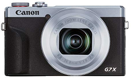 Canon PowerShot Digital Camera [G7 X Mark III] with Wi-Fi & NFC - International Version - Silver