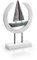 Moritz Holz deko Sailors Dream I 10 x 32,5 x 48 cm I Segelboot I Seefahrt I Moderne Maritime Mangoholz Deko Skulptur