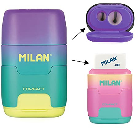 MILAN Kombination aus Gummi und Spitzer Double Compact Sunset