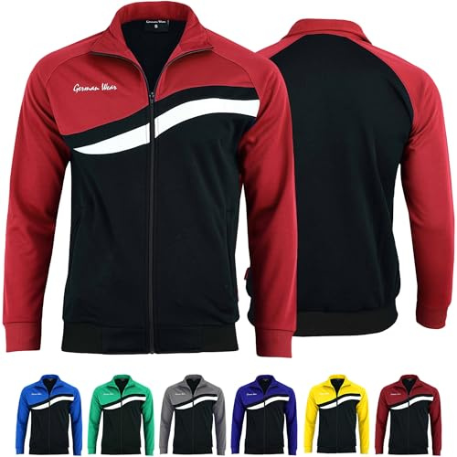 German Wear STRIKER Herren Trainingsjacke Sportjacke Joggingjacke