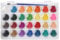 Pigmentos sólidos de gouache, 28 colores Pinturas de pigmento sólido Conjunto de polvo de pintura de arte portátil reemplazo para acuarela/gouache