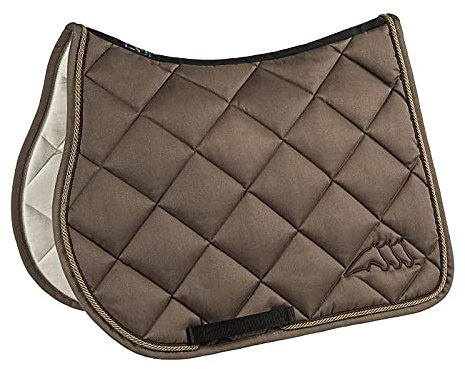 Equiline Schabracke mit Stickung ELIAE cappuchino, Eq20_FS_Gr.:DNX