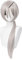 Anime Lange Silber Perücke Cosplay Perücken für Halloween Kostüm Party Haare Perücke