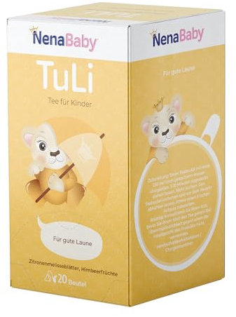 NeNaBaby TuLi Tee für Babys und Kleinkinder - für gute Laune | Natürlich | 20 Pyramidenbeutel