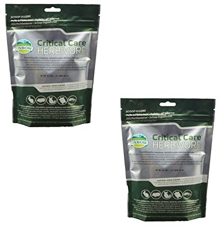 Oxbow Critical Care Alleinfuttermittel für Kleinnager - Doppelpack - 2x á 36g Beutel