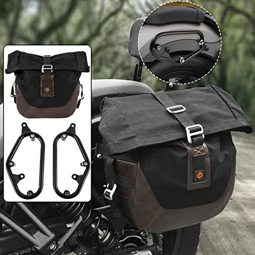 TAZGANTAX Motorrad Hecktasche mit Schnellverschluss für Rebel 1100 CMX1100 wasserdichte Abnehmbare Satteltaschen Seitliches Gepäck für den Sitz, Touring Werkzeugtasche (nur Tasche)