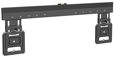 ynVISION.DESIGN Ultra Slim TV Wall Mount Compatible with Samsung Frame TVs 2021-2025 and Most TVs 43-100 Inch - Micro Gap Design 0.37 Inch Profile - Max VESA 600x800-165 lbs Capacity - Easy Install