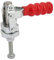 Zug-Kniehebelklemme, Zug-Kniehebelklemme, Kniehebelklemme aus Verzinktem Eisen, 10-mm-Bereich Push/Pull-Vertikal-Kniehebelklemme, Schnellspann-Kniehebel, Kniehebelklemmen