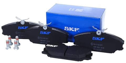 SKF Scheibenbremse Bremsbelag VKBP 80211-4er Set - Position Vorderachse Höhe 77mm Länge 170mm Breite 81mm Dicke 18mm - OE Qualität