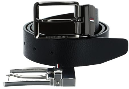 Tommy Hilfiger Gifting Double Buckle Belt Giftbox W105 Black - kürzbar
