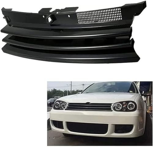 EVANEM Nierengitter Passend, kompatibel mit Volkswagen VW Golf 4 MK4 GTI R32 1997-2004,Sport Nierengitter Frontkühler