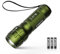 Lighting EVER LED Taschenlampe Klein, Extrem Hell & Zoombar Mini Taschenlampen Batteriebetrieben für Kinder, Wasserdichte Handlampe für Camping, Outdoor, Notfälle (Grün)