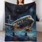 AAPZY Flugzeug Decke Fleecedecke Geschenk Damen Männer Mädchen Jungen Vier Jahreszeiten Super Weich Und Bequem Plüschdecke Sofa Schlafsofa Büro （140×180cm）