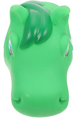 UPKOCH Cartoon Pferdekopf Lenker Schmuck Fahrrad Dekoration Aus Silikon Für Kinderfahrrad Lenkerschmuck Roller