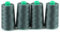 ACKERMANN 4X 5.000m UNIVERSAL NÄHGARN, Stärke 120, Qualitätsgarn, Overlockgarn, Garn für Overlock-Nähmaschinen (847)