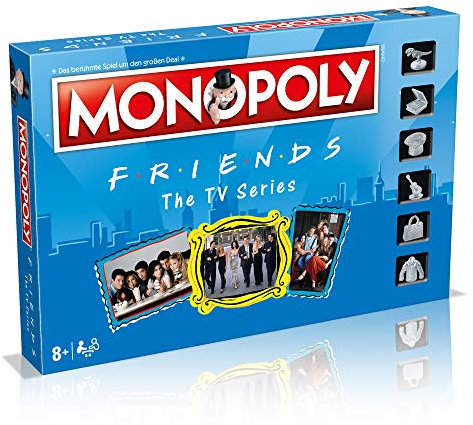 Winning Moves - Monopoly - Friends - Friends Merchandise - Alter 8+ - Deutsch
