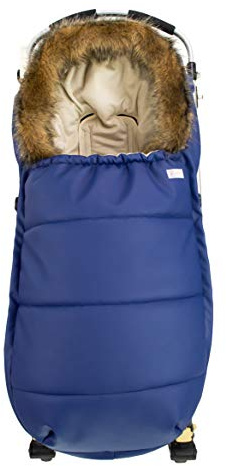 Universal Fußsack für Kinderwagen oder Buggy. Verfügbar in mehreren Modellen und Farben (Nordic Dunkelblau)