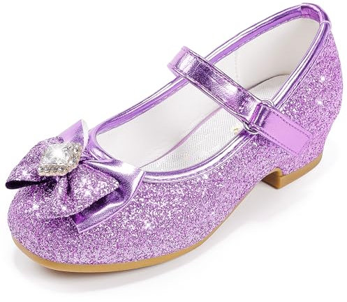 Furdeour Mary Mädchenschuhe, Rapunzel, Violett, 20.5 cm