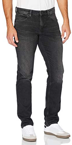 Cross Herren Dylan Tapered Fit Jeans, Dark Grey, W36/L32