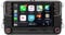 SCUMAXCON Autoradio RCD330 RCD360 PRO2 Carplay Androidauto Bluetooth USB 6.5 Radio Funktionen OPS für VW Golf 5 6 MK5 MK6 Polo Passat B6 B7 CC Caddy (Rückfahrkamera deaktiviert)