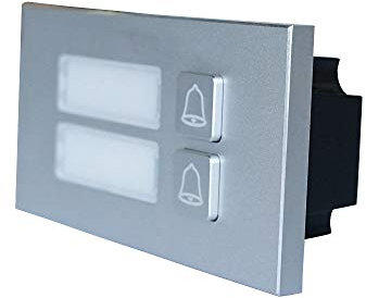 DAHUA VTO4202F-MB2 ESTACIÓN EXTERIOR MODULAR PARA VIDEOPORTERO IP CON 2 BOTONES PARA SERIES VTO4202F-X