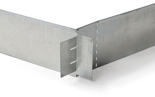 Bordures de Jardin Flexible en Acier galvanisé - 5 x 1M