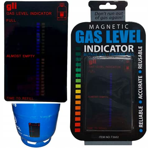 MalTec Indicateur de niveau de remplissage pour barbecue à gaz - Pour camping