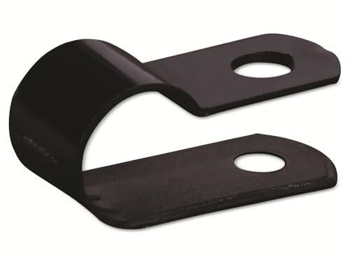 Quadrios 22CA156 Befestigungsschelle schraubbar 22CA156 Bündel-Ø-Bereich 10.4mm (max) Schwarz 1 Set