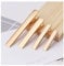 Yurosiay Lot de 30 pinces à cheveux en métal - 35 mm - Alligator - Pinces à cheveux plates - Antidérapantes - Pinces crocodiles - Pour coiffeur - Accessoires de bricolage - Doré
